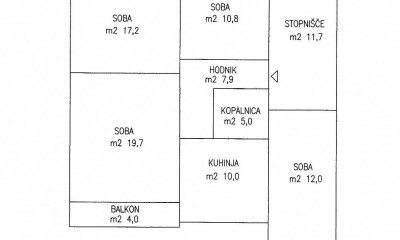 3- sobno stanovanja, Ob Meži, Prevalje